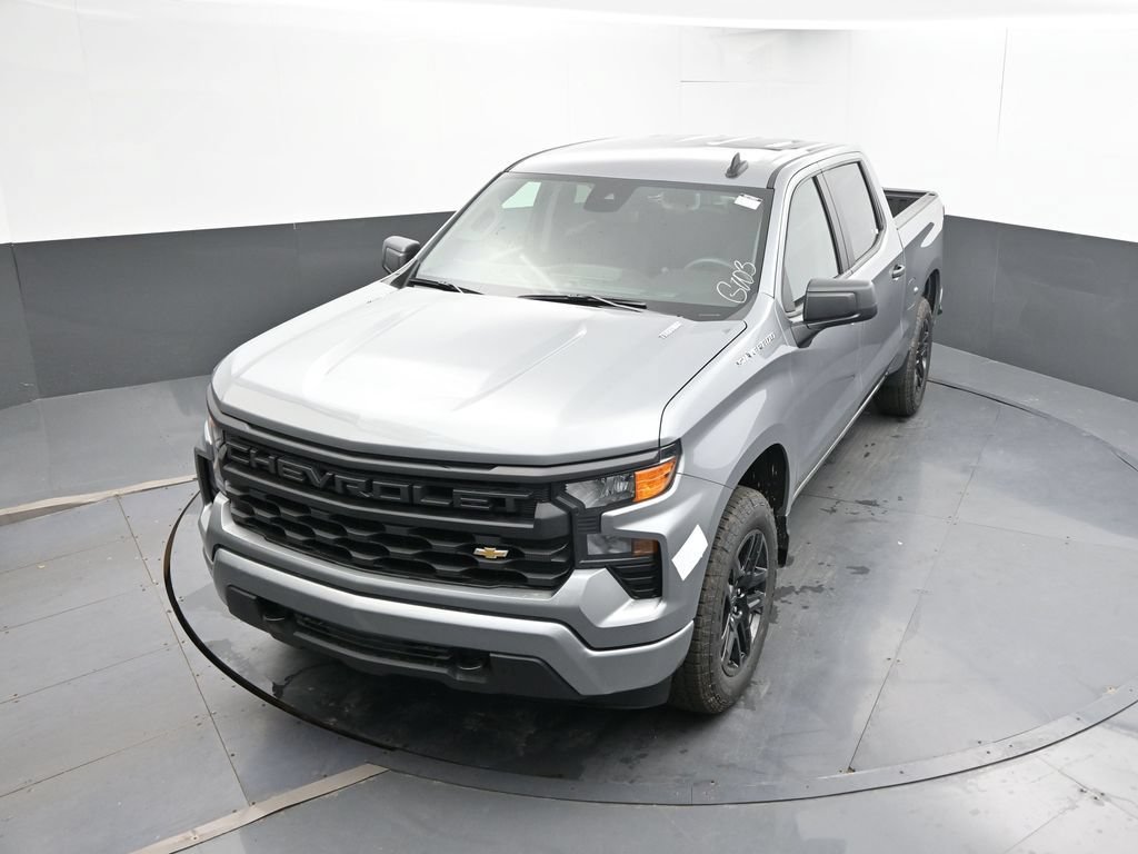 New 2026 Chevrolet Silverado 1500 Custom w/ Turbomax Blackout Package AWD/4WD image 28