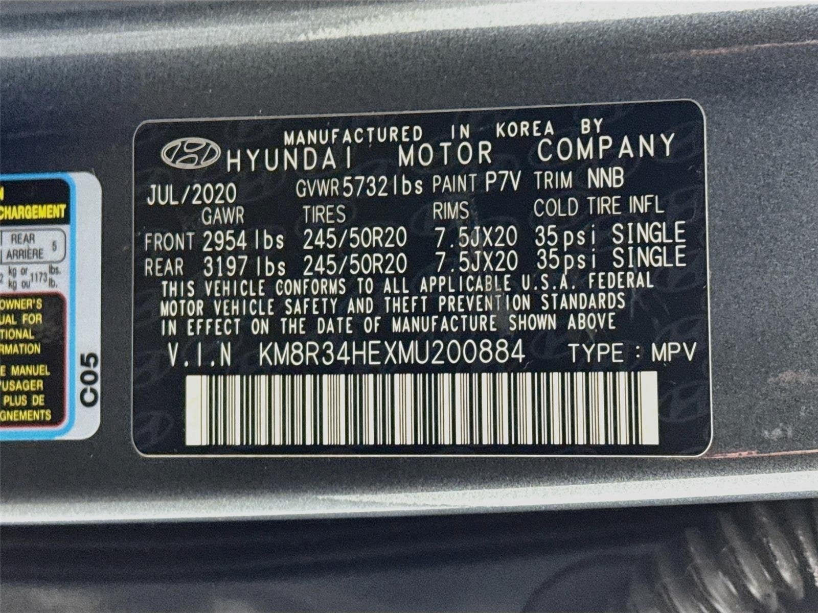 Used 2021 Hyundai Palisade SEL w/ Convenience Package FWD image 33