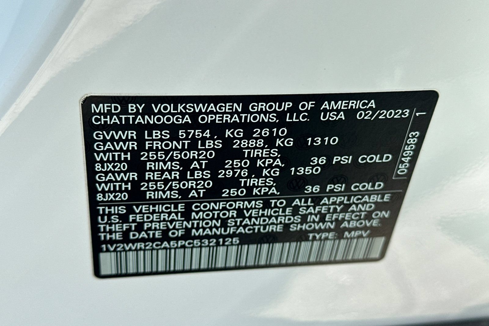 Used 2023 Volkswagen Atlas SE w/ Black Wheel Package FWD image 29