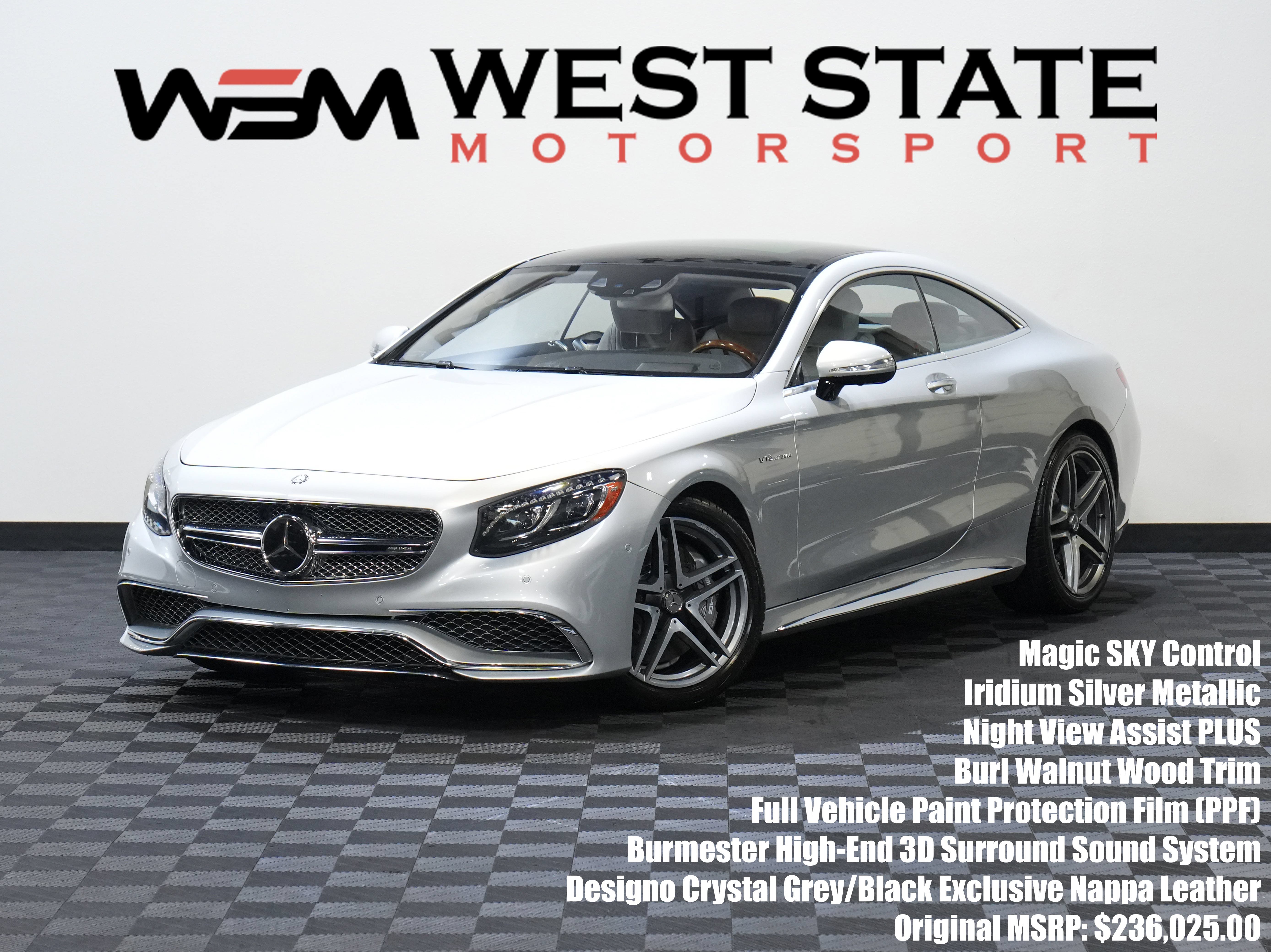 Used 2015 Mercedes-Benz S 65 AMG Coupe
