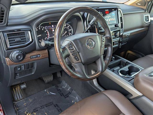 Used 2021 Nissan Titan Platinum Reserve w/ Off Road Protection Package AWD/4WD image 9