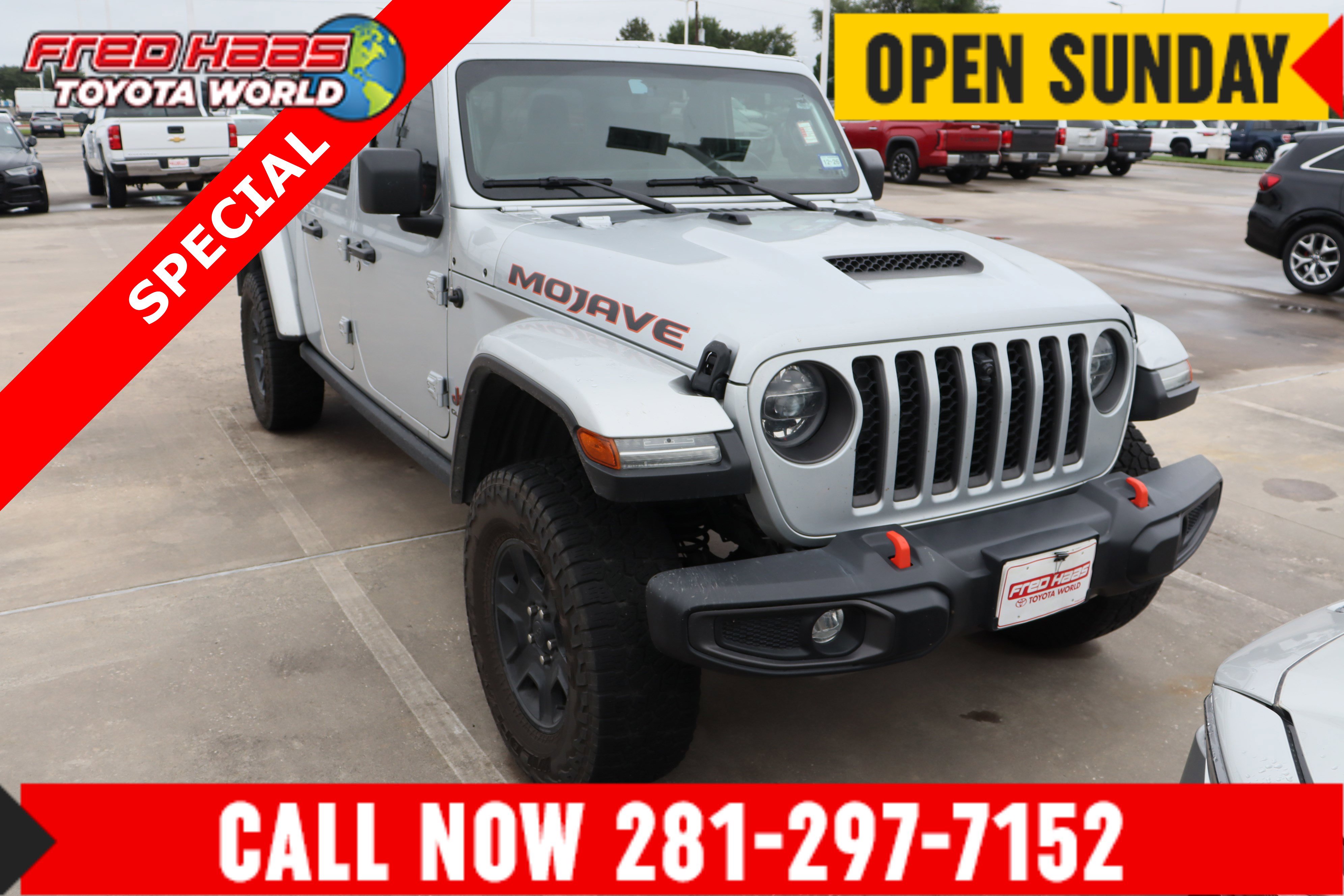 Used 2022 Jeep Gladiator Mojave w/ LED Lighting Group AWD/4WD image 1