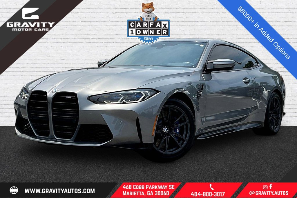 Used 2023 BMW M4 Coupe w/ Executive Package RWD image 1