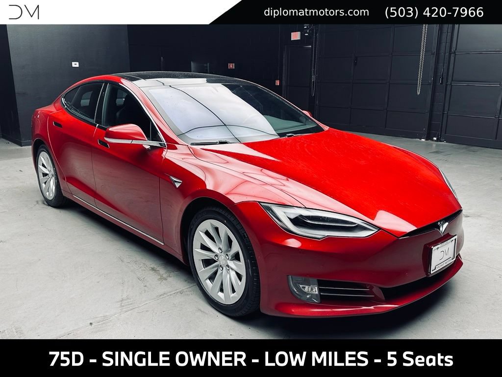 Used 2017 Tesla Model S 75D AWD/4WD image 9