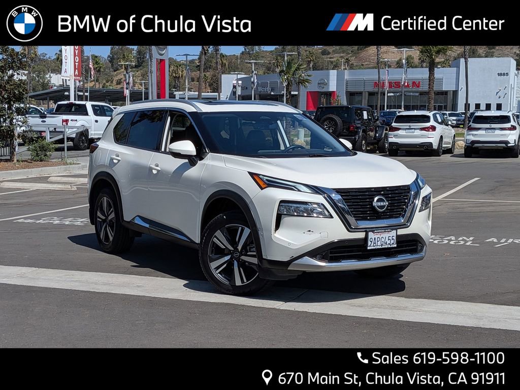 Used 2022 Nissan Rogue Platinum w/ Head-Up Display Package image 1