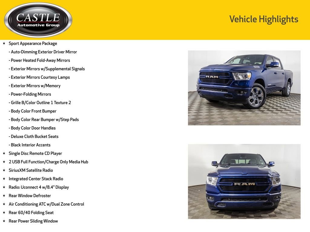Used 2019 RAM 1500 Big Horn AWD/4WD image 12