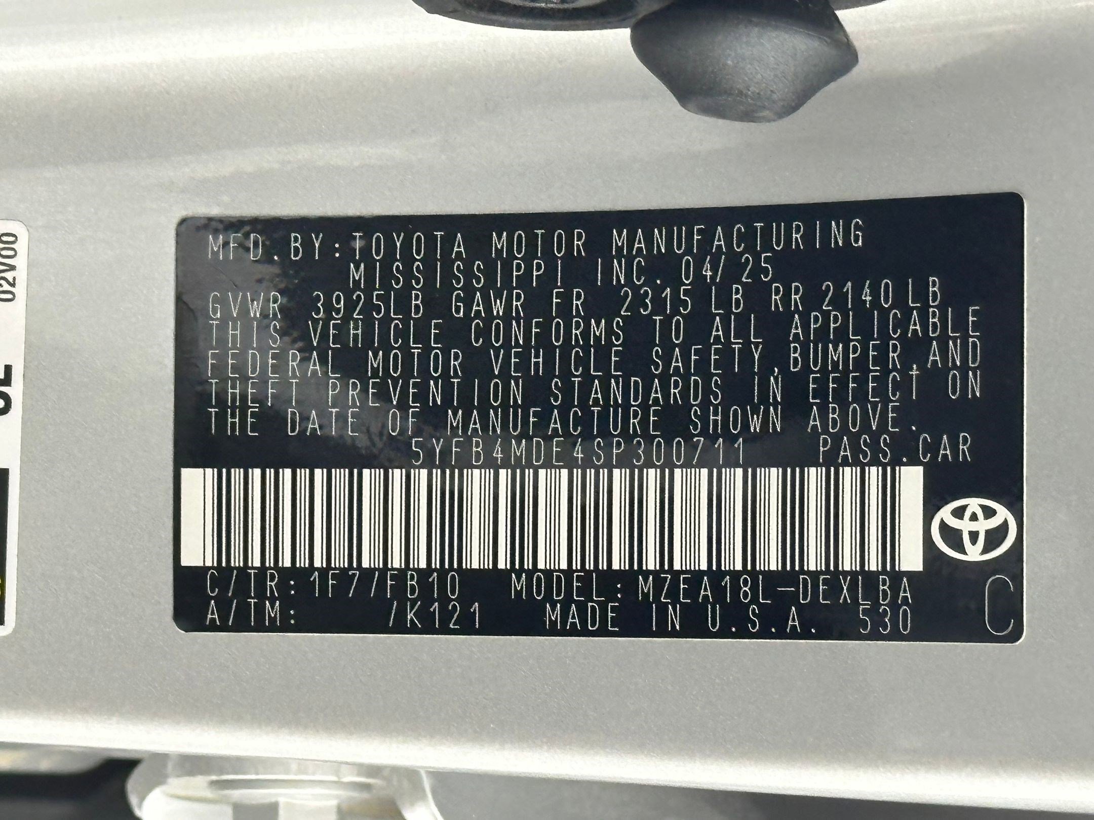 Used 2025 Toyota Corolla LE image 30