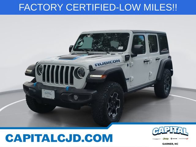 Certified 2023 Jeep Wrangler Unlimited Rubicon 4xe w/ Cold Weather Group AWD/4WD image 1
