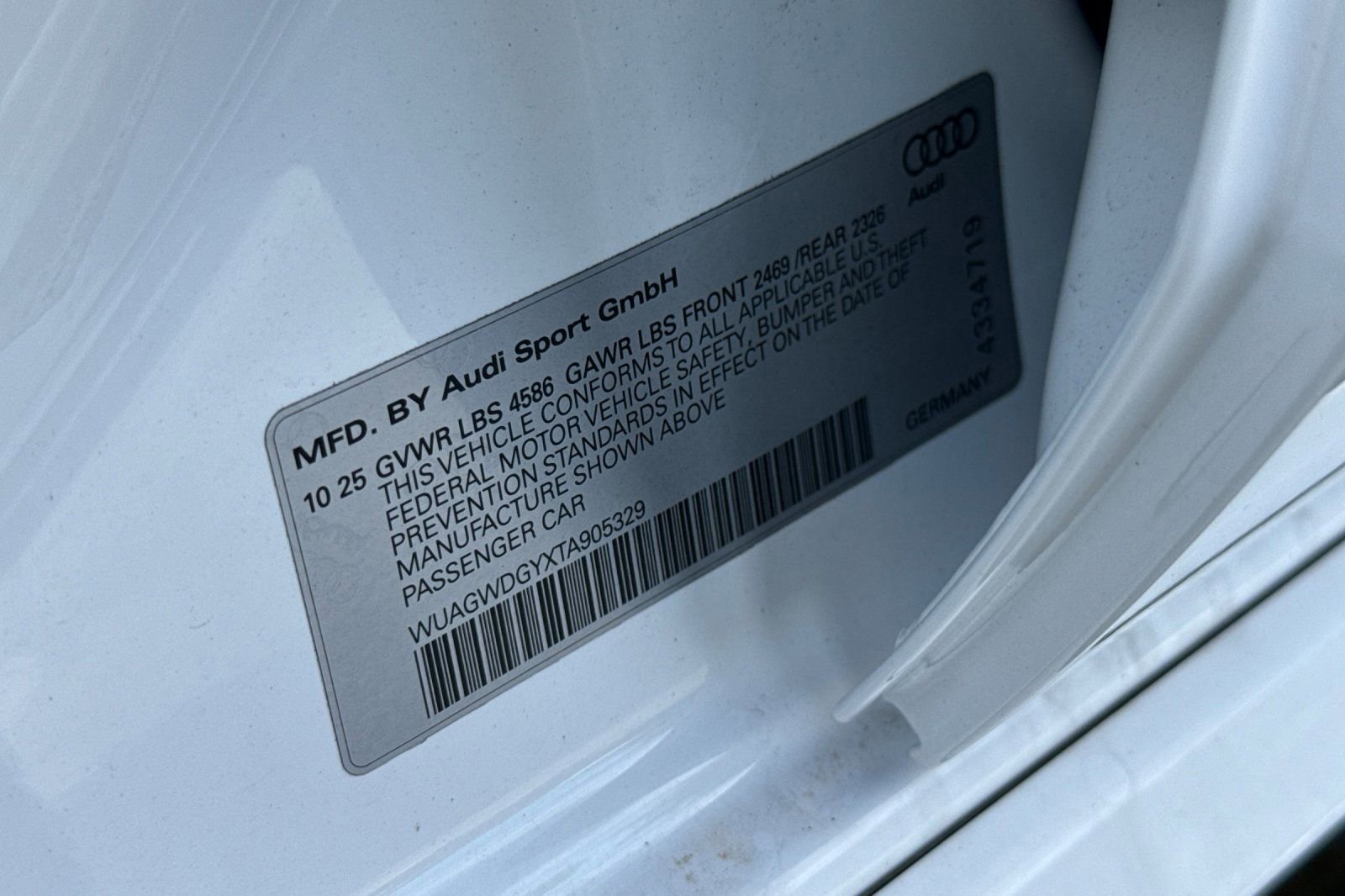 New 2026 Audi RS 3 image 24