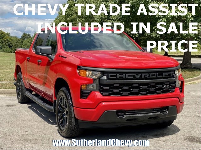 New 2026 Chevrolet Silverado 1500 Custom w/ Turbomax Blackout Package