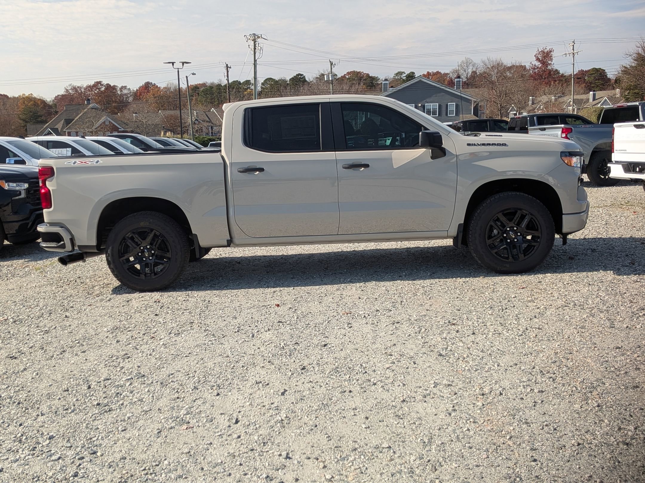 New 2026 Chevrolet Silverado 1500 Custom w/ Turbomax Blackout Package image 9