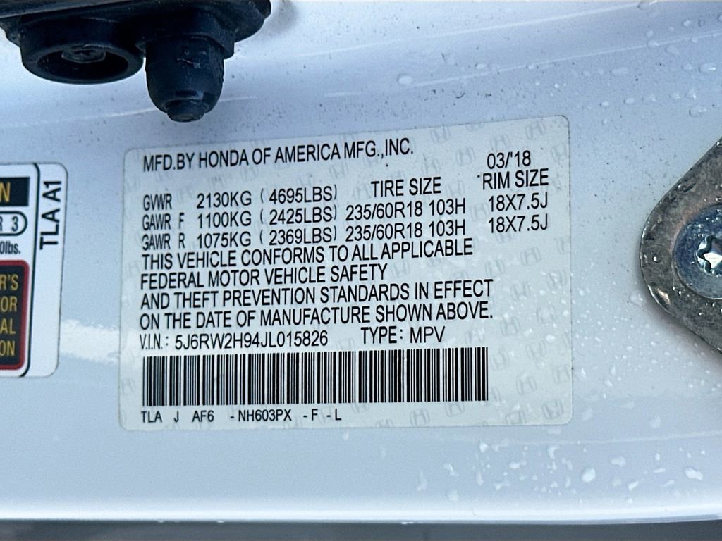 Used 2018 Honda CR-V Touring image 31