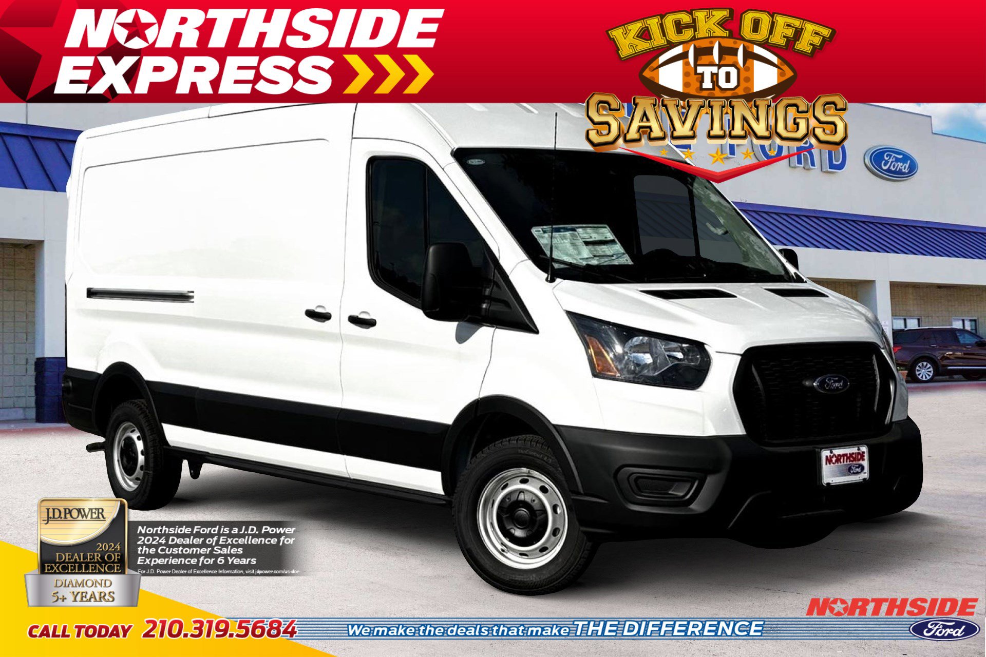 New 2025 Ford Transit 150 148 Medium Roof w/ Load Area Protection Package
