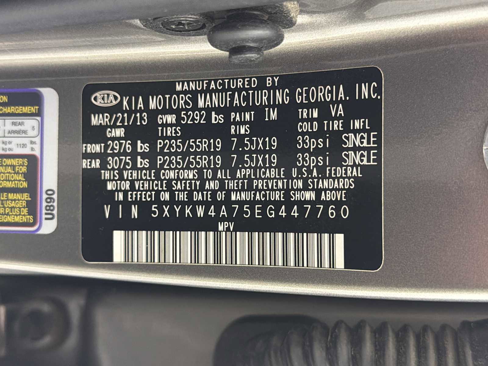 Used 2014 Kia Sorento SX w/ 3rd Row Package image 41