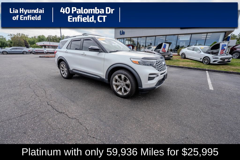 Used 2020 Ford Explorer Platinum w/ Premium Technology Package image 1
