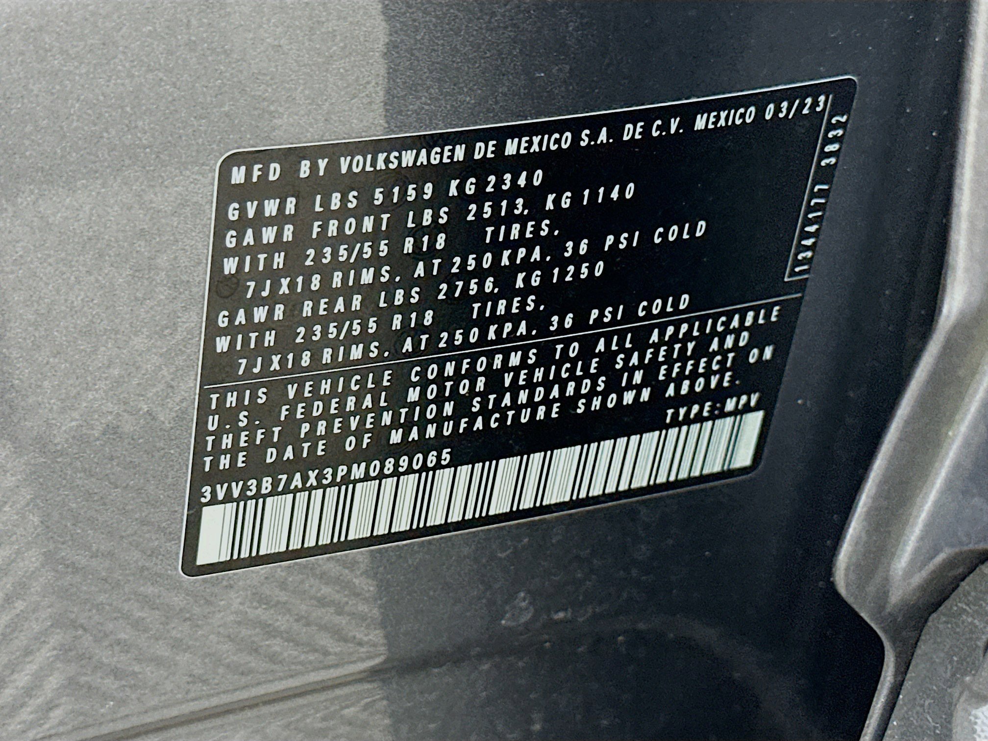 Used 2023 Volkswagen Tiguan SE image 12