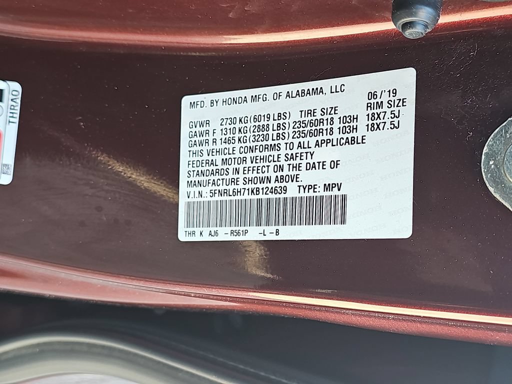 Used 2019 Honda Odyssey EX-L image 44