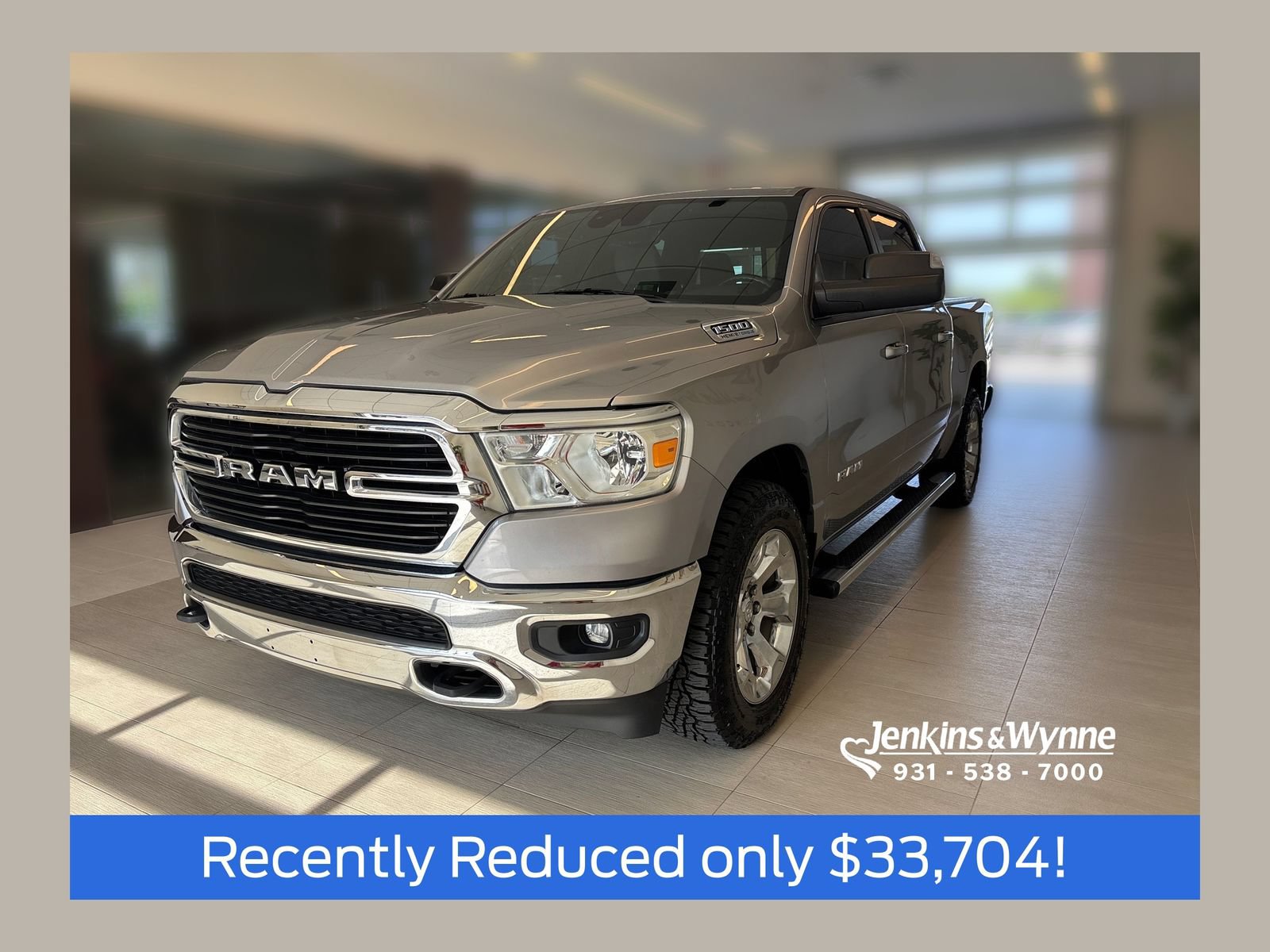 Used 2021 RAM 1500 Big Horn AWD/4WD image 1