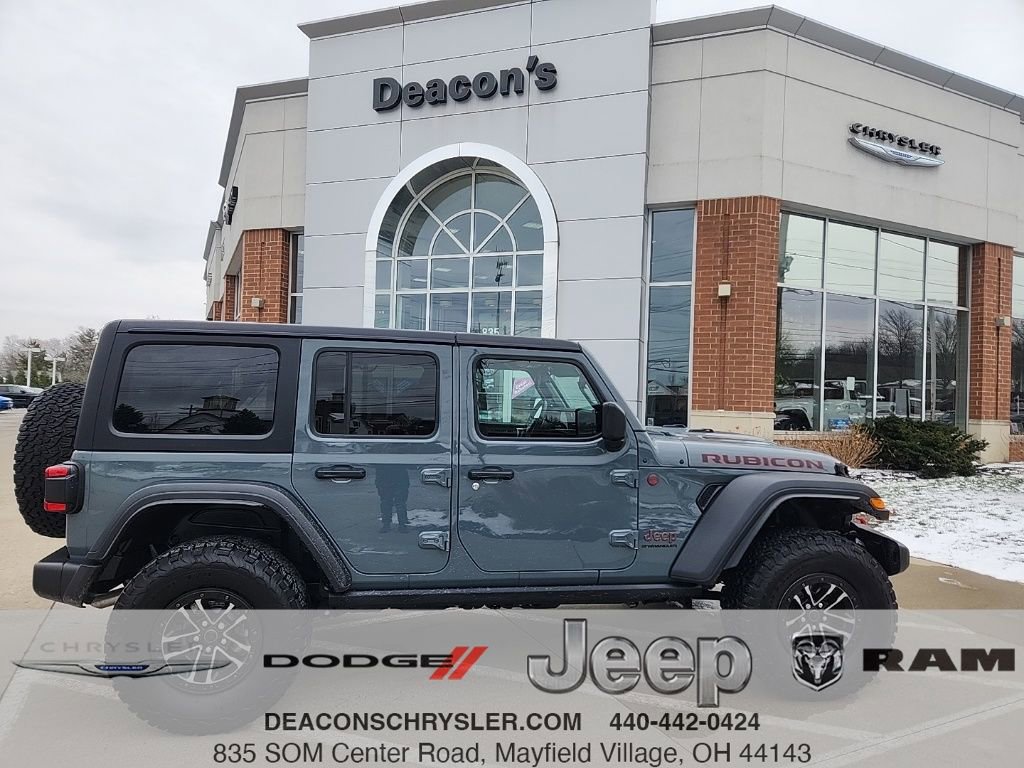 Certified 2024 Jeep Wrangler Unlimited Rubicon w/ XTREMEE 35" Tire Package image 1