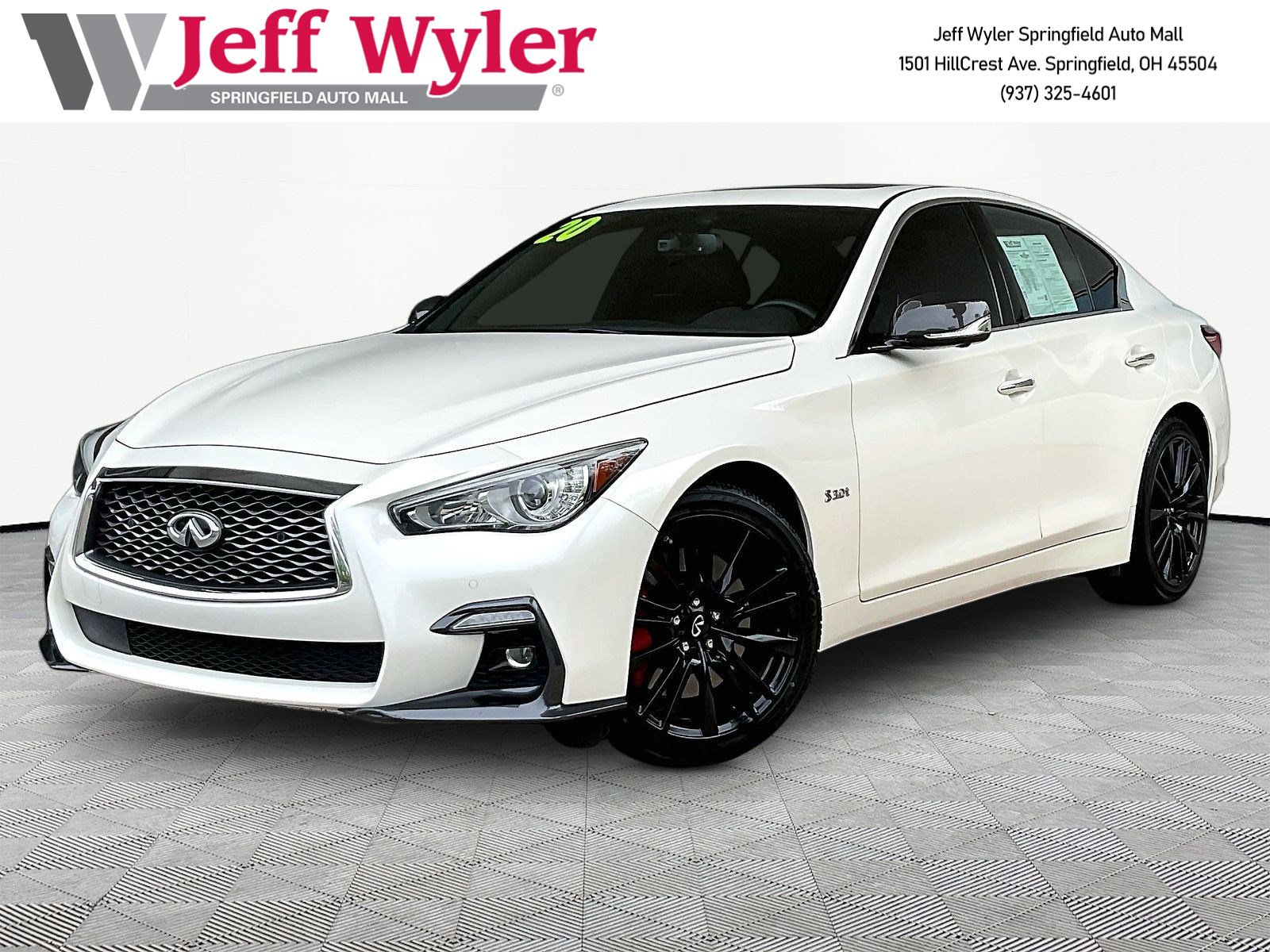 Used 2020 INFINITI Q50 Red Sport 400 w/ Proactive Package