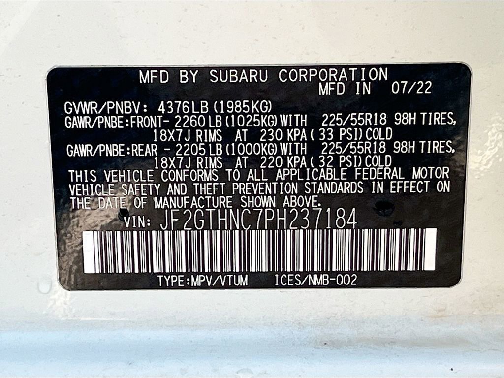 Used 2023 Subaru Crosstrek 2.5i Limited image 33