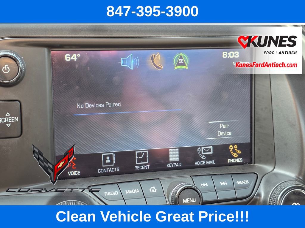 Used 2014 Chevrolet Corvette Stingray Convertible w/ 2LT Preferred Equipment Group RWD image 52