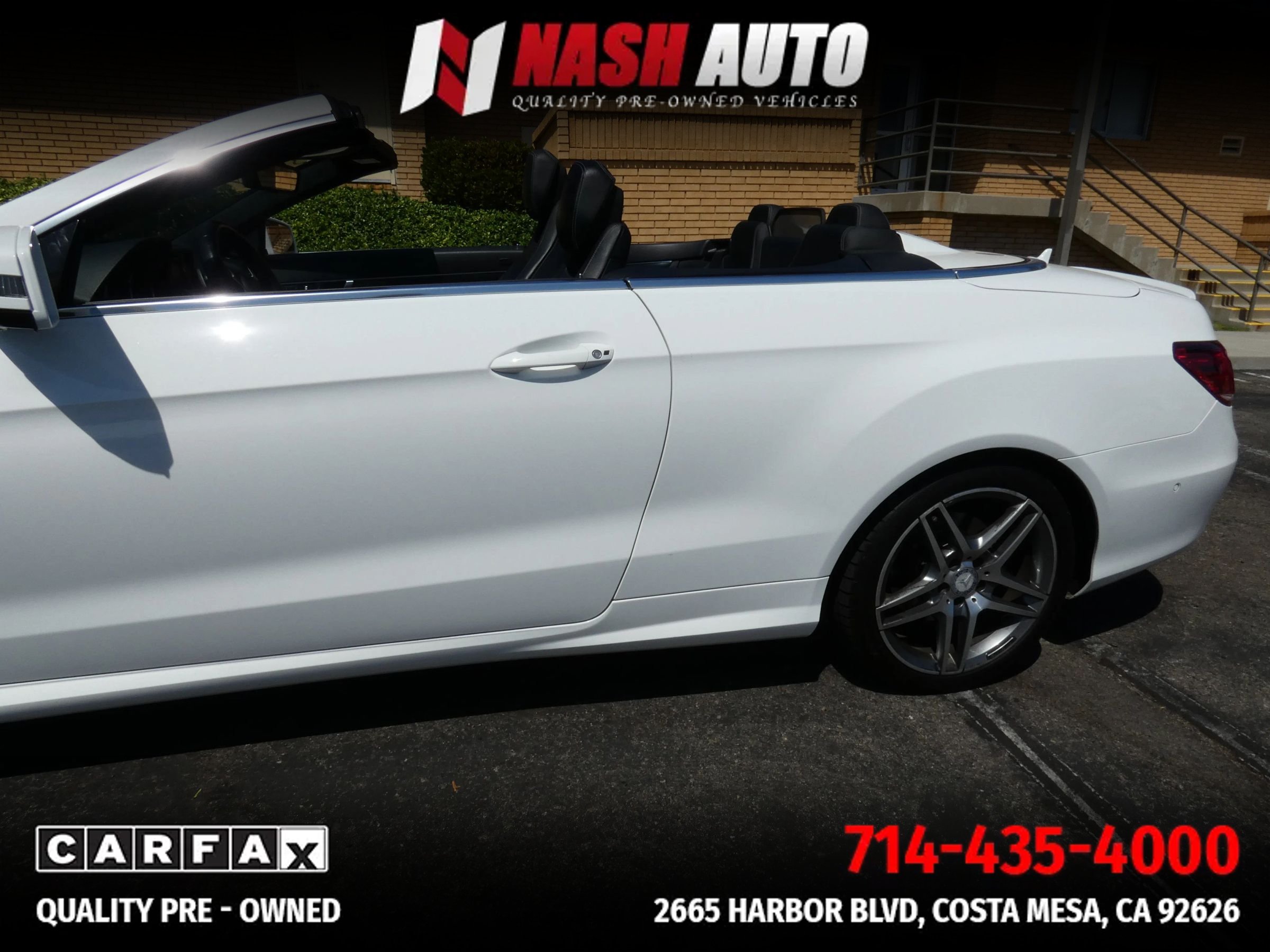 Used 2015 Mercedes-Benz E 550 Cabriolet w/ Premium 1 Package image 13
