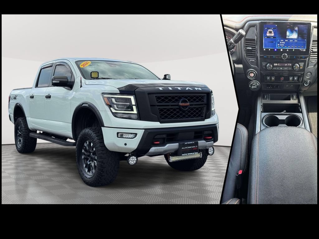 Used 2021 Nissan Titan PRO-4X w/ Pro-4x Convenience Package AWD/4WD image 1