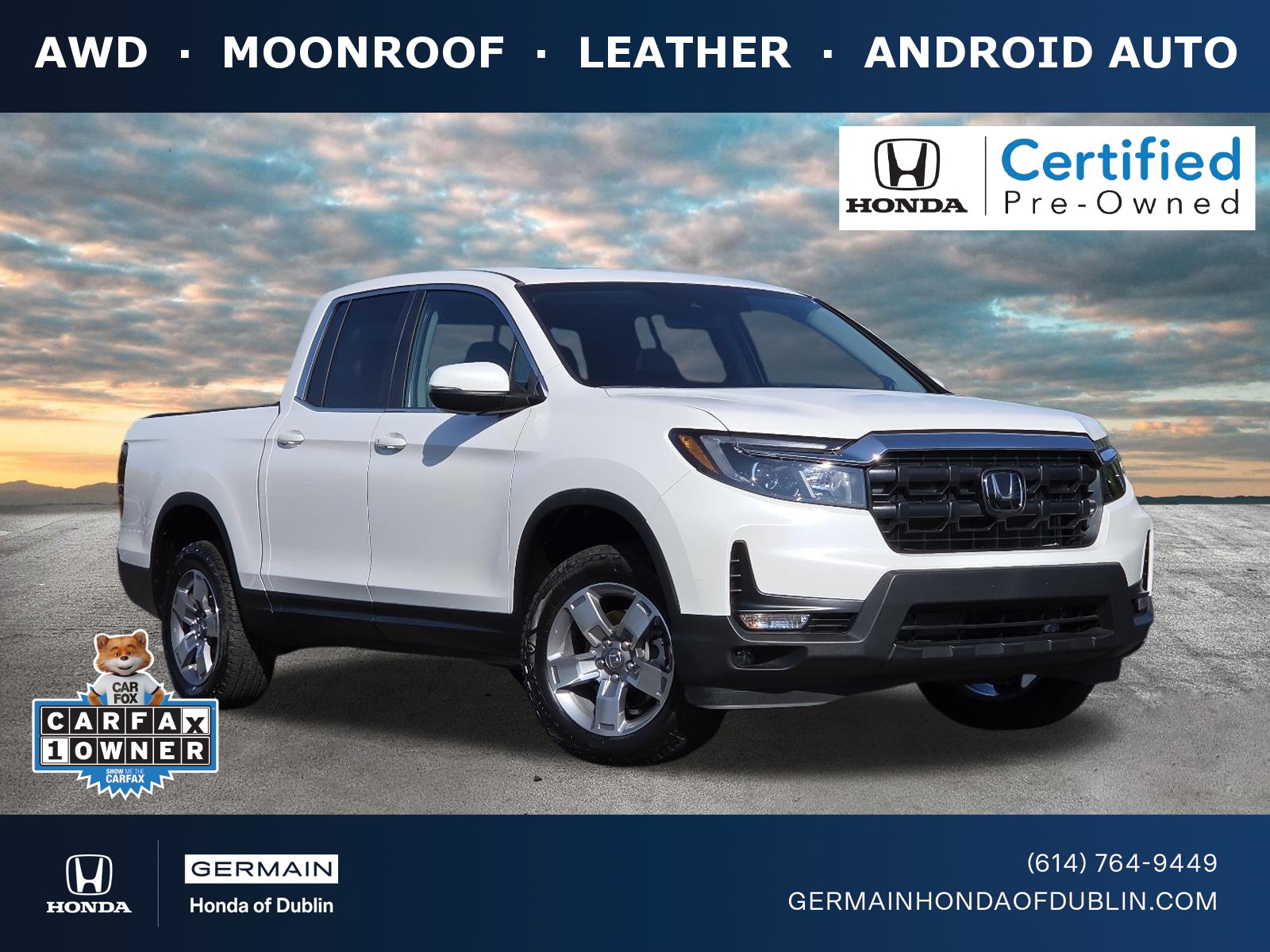 Certified 2026 Honda Ridgeline RTL image 1