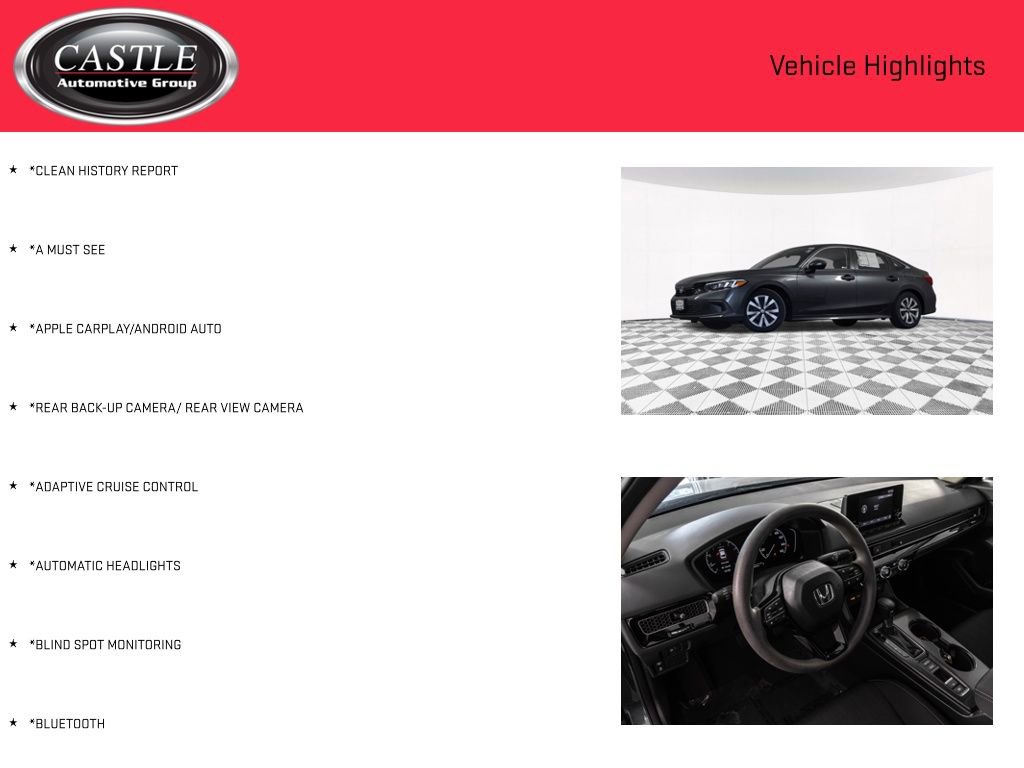 Used 2023 Honda Civic LX image 3