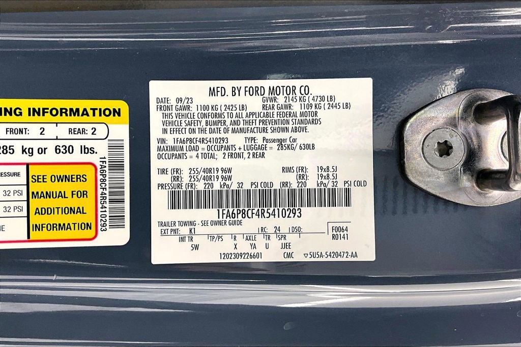 Certified 2024 Ford Mustang GT Premium RWD image 34