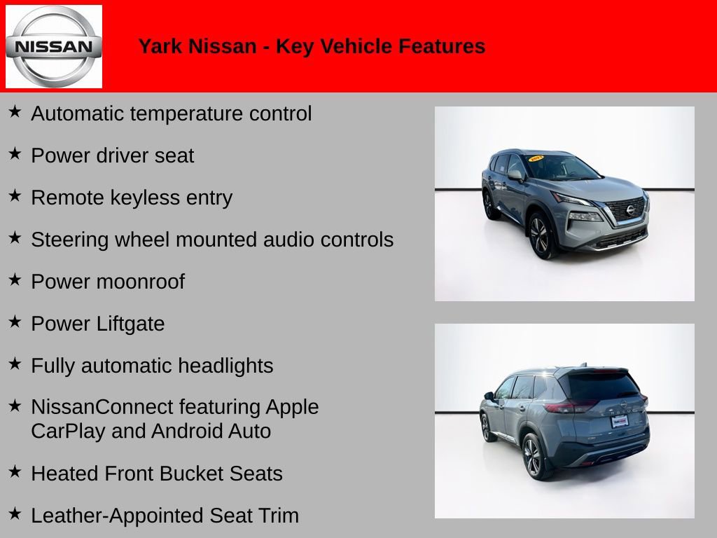 Used 2023 Nissan Rogue SL AWD/4WD image 2