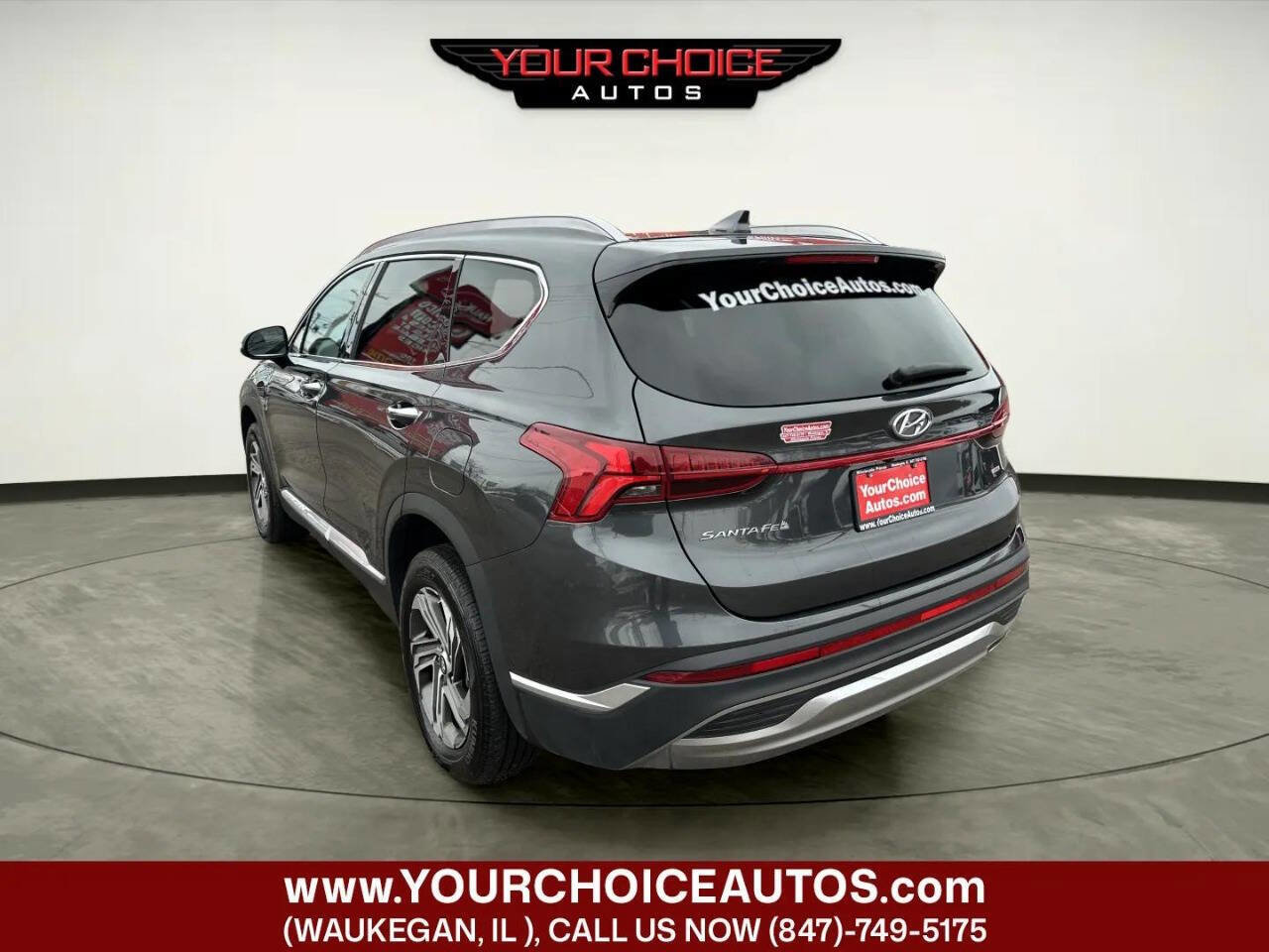 Used 2022 Hyundai Santa Fe SEL w/ Convenience + Premium Package AWD/4WD image 3