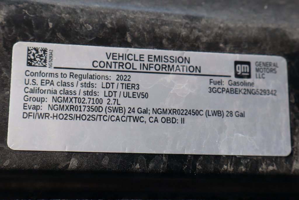 Used 2022 Chevrolet Silverado 1500 Custom image 13