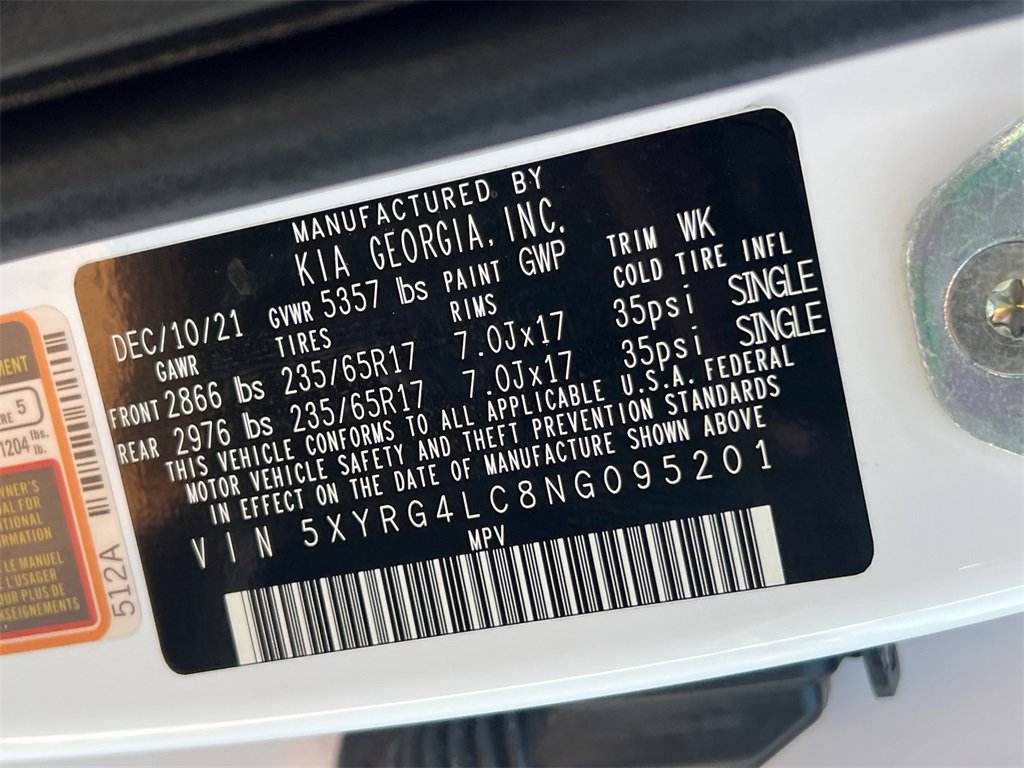 Used 2022 Kia Sorento LX image 32