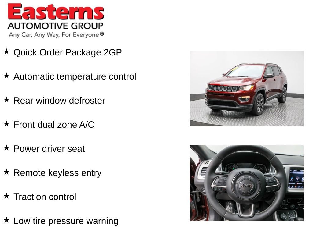 Used 2021 Jeep Compass 80th Special Edition image 11