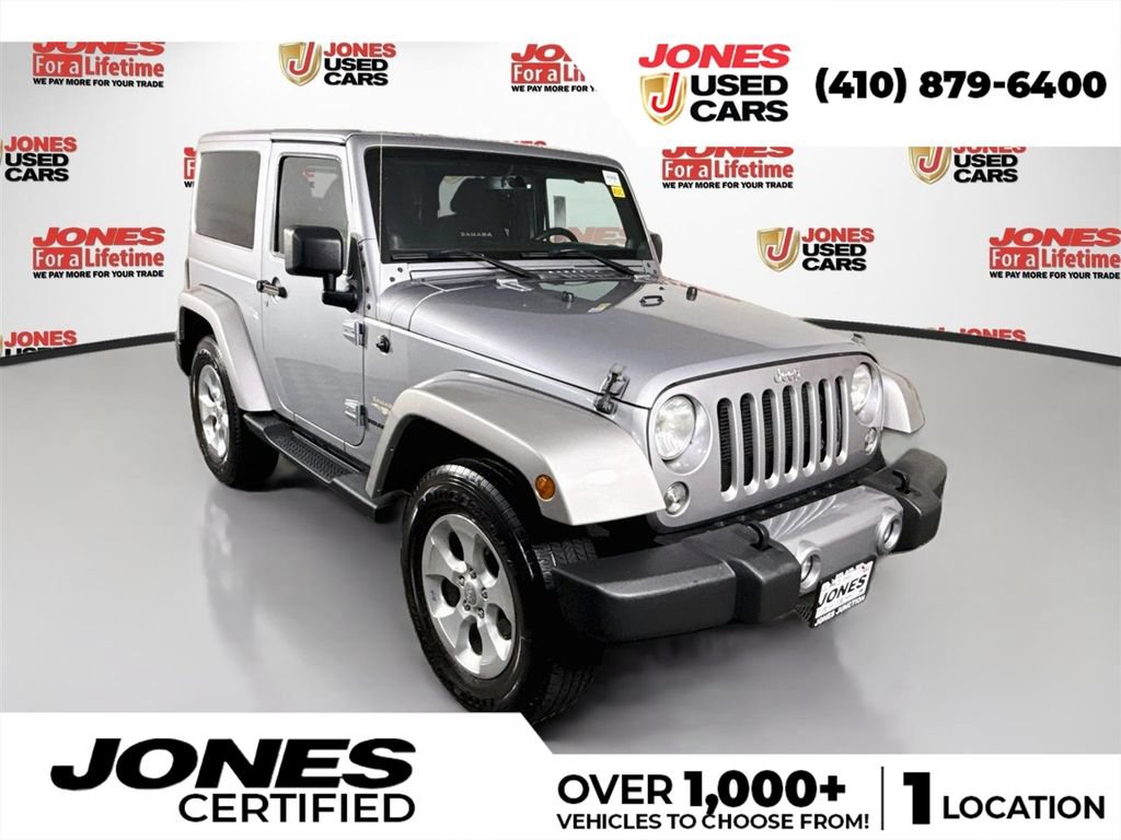 Used 2014 Jeep Wrangler Sahara w/ Trailer Tow Group AWD/4WD image 1
