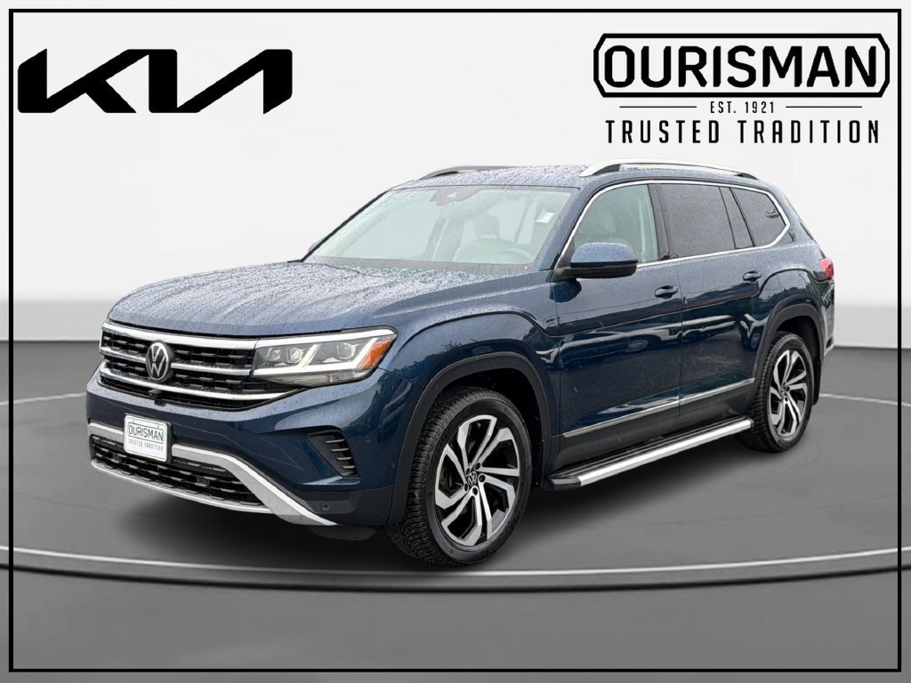 Used 2021 Volkswagen Atlas SEL Premium AWD/4WD image 2