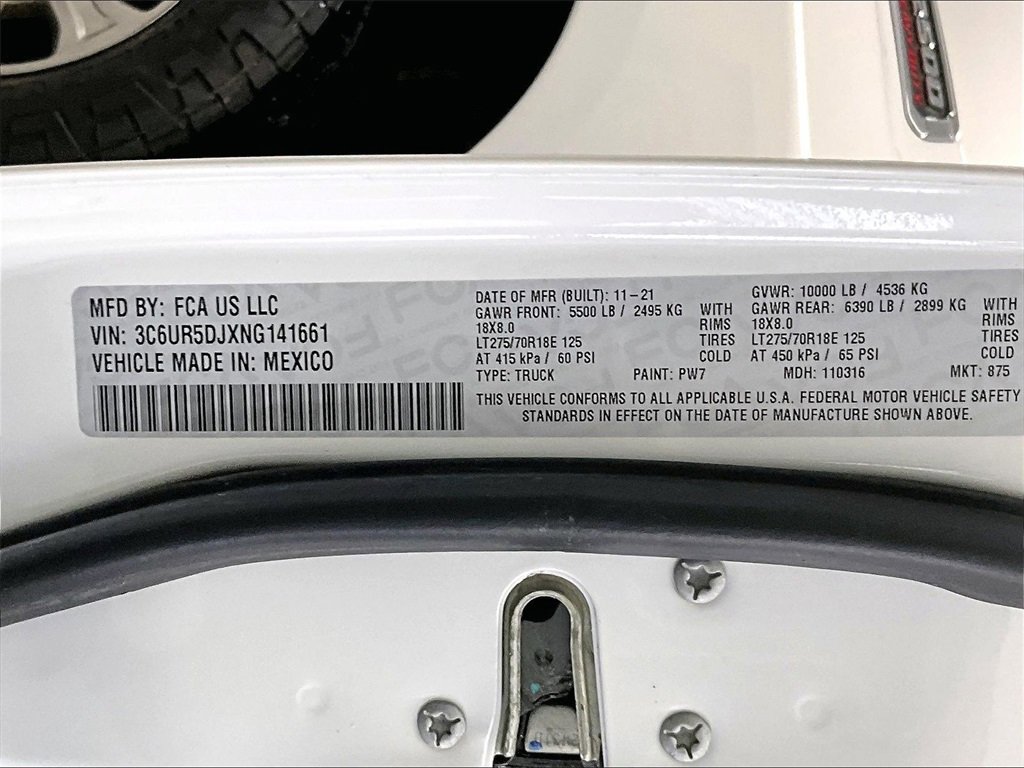 Used 2022 RAM 2500 Big Horn w/ Level 1 Equipment Group image 34