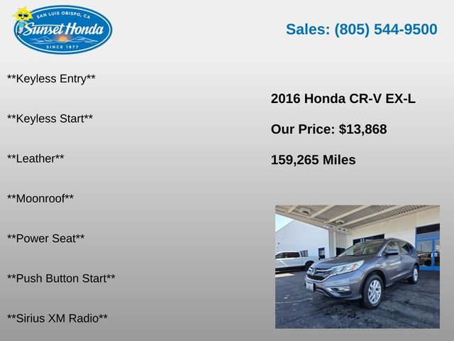 Used 2016 Honda CR-V EX-L image 7