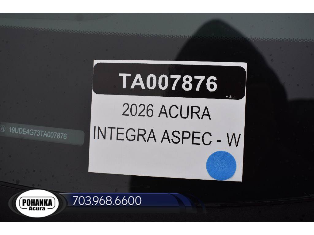 New 2026 Acura Integra A-Spec FWD image 34