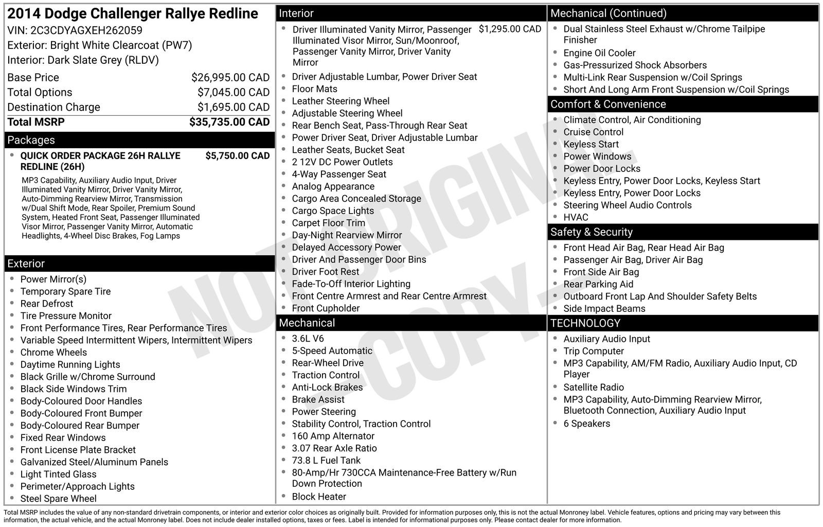 Used 2014 Dodge Challenger SXT RWD image 19