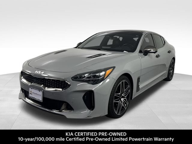 Certified 2022 Kia Stinger GT2 w/ Red Interior Color Package