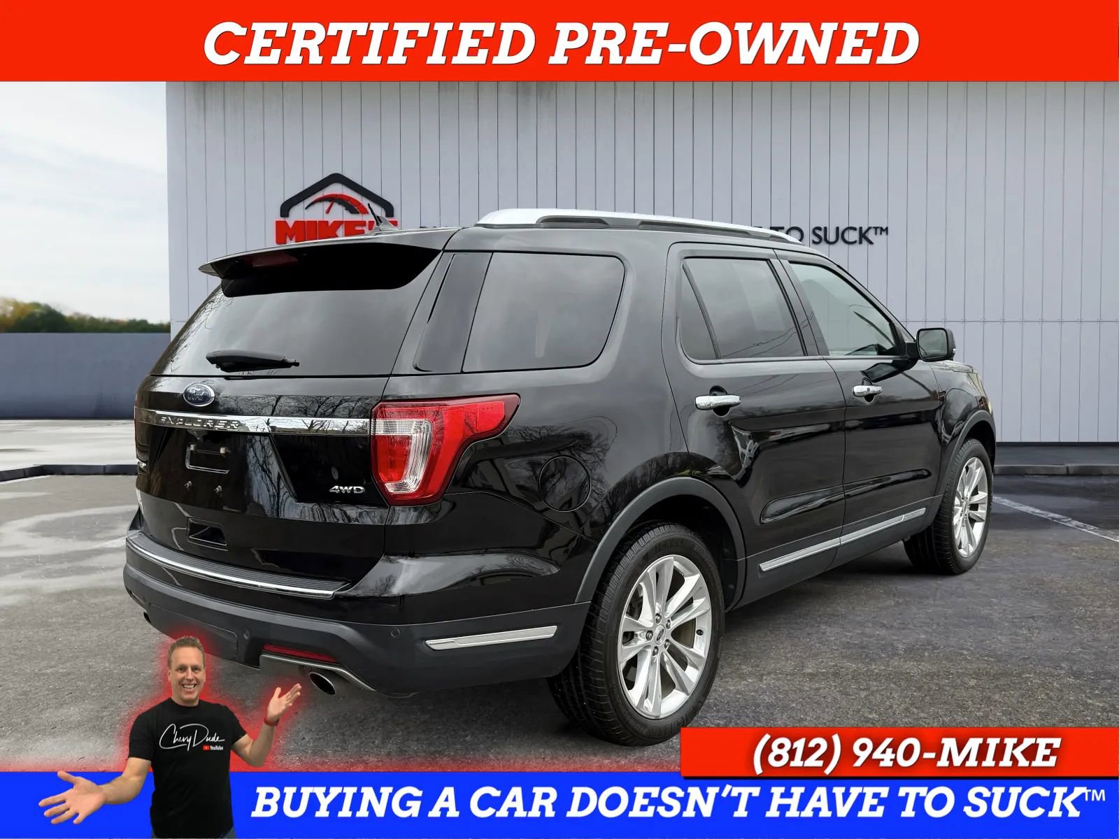 Used 2019 Ford Explorer Limited w/ Ford Safe & Smart Package image 5