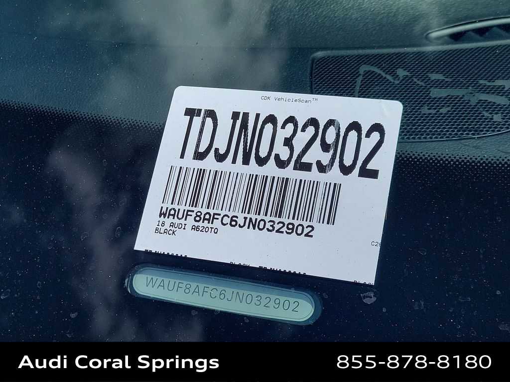 Used 2018 Audi A6 2.0T Premium w/ 20" Black Optic Package image 29