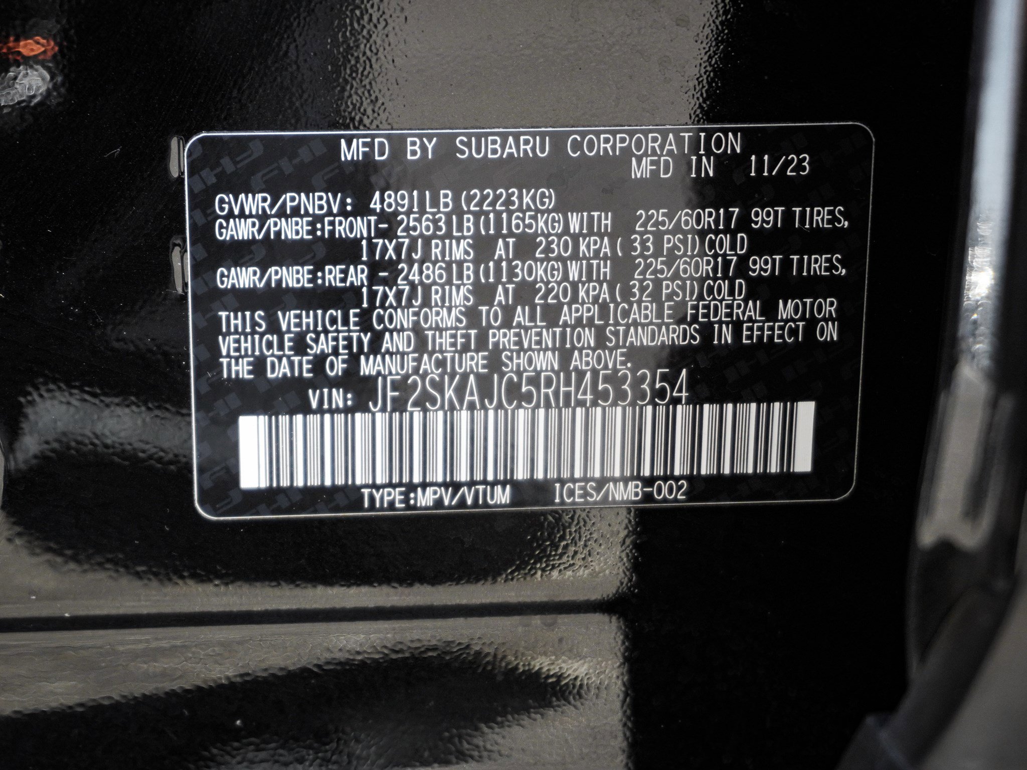 Certified 2024 Subaru Forester Wilderness image 38