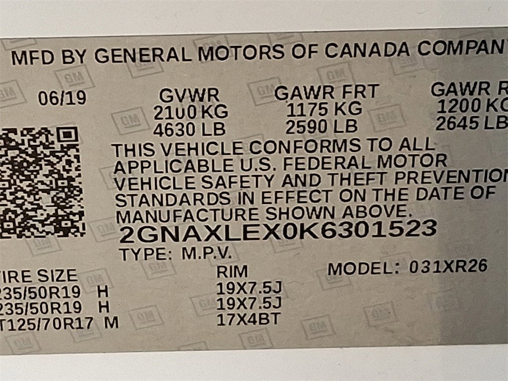 Used 2019 Chevrolet Equinox LT image 27