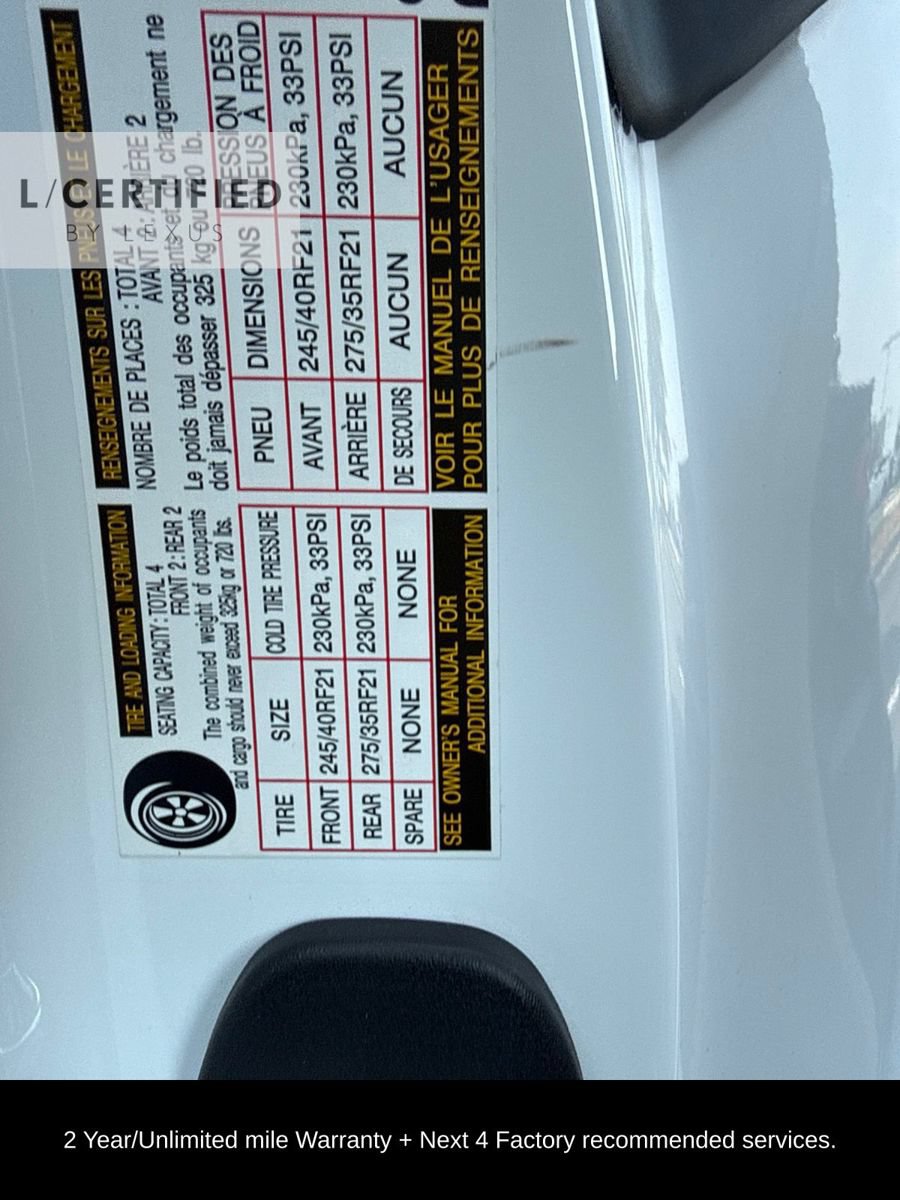 Used 2022 Lexus LC 500 Convertible w/ Touring Package RWD image 24