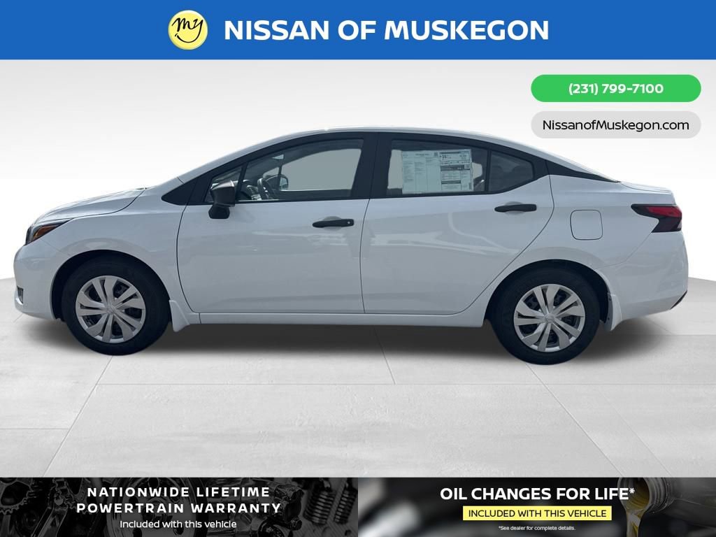New 2025 Nissan Versa S w/ Trunk Package image 4