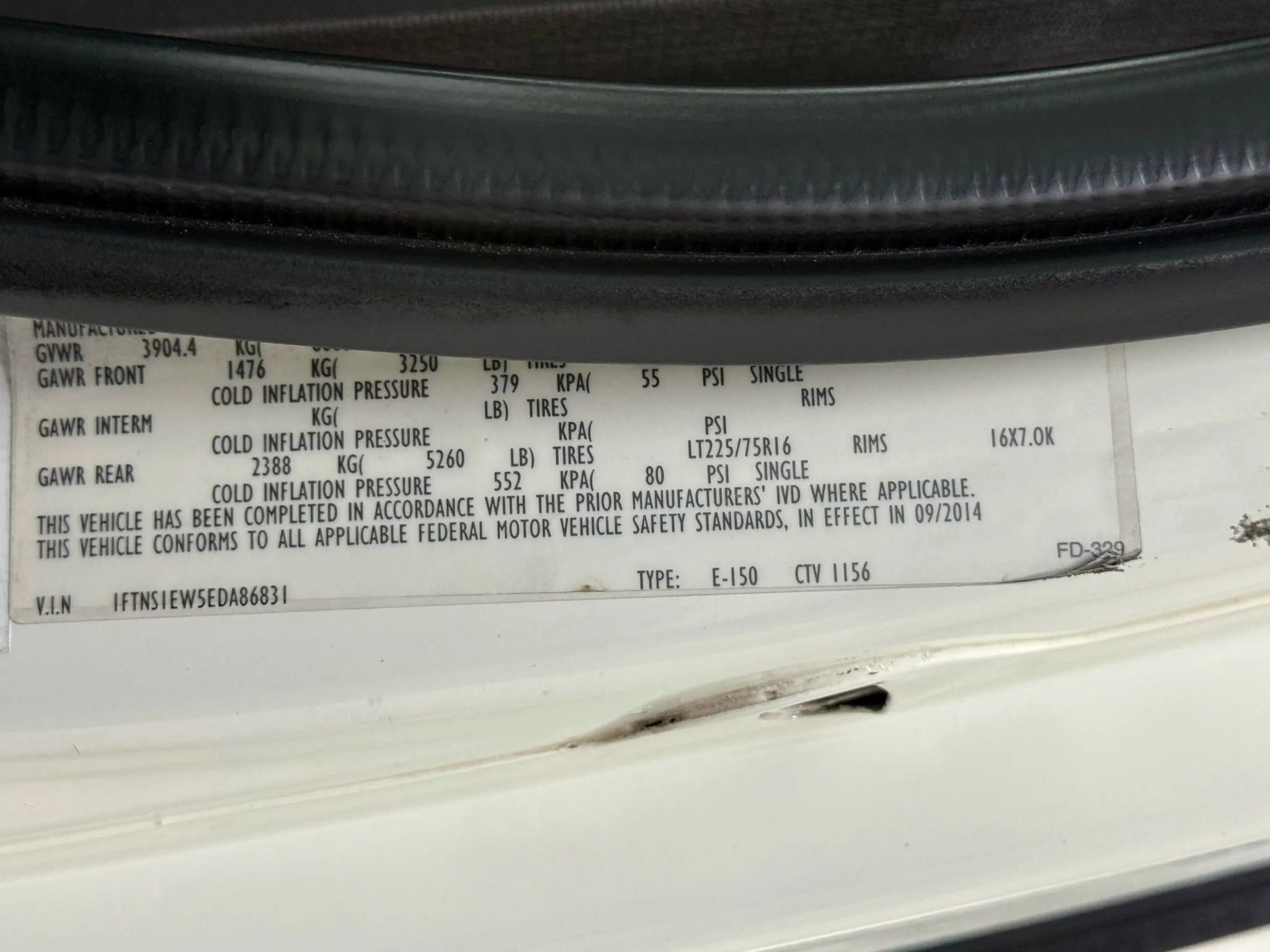 Used 2014 Ford E-150 and Econoline 150 Extended Van 3D image 46